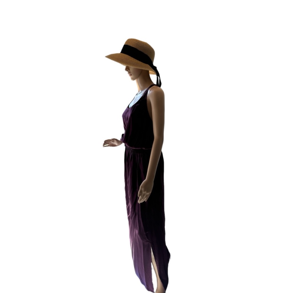 Rory Beca Purple Dress 100% Silk S